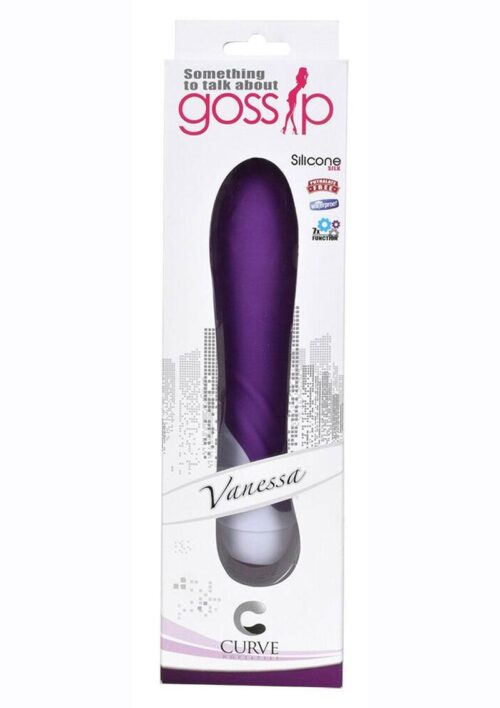 Gossip Vanessa 7 Function Silicone Vibrator - Purple