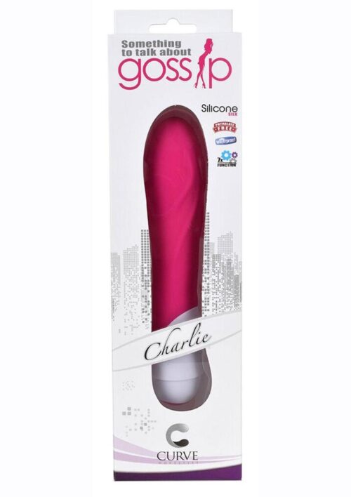 Gossip Charlie 7 Function Silicone Vibrator - Pink