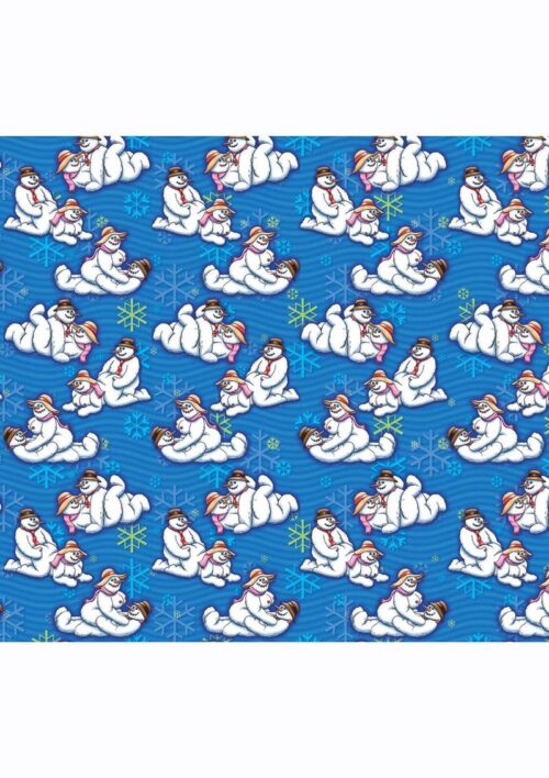 Snowman Holiday Gift Wrap