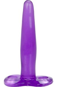Silicone Tee Probe Butt Plug - Purple