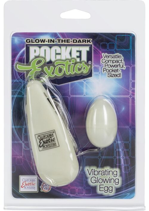 Pocket Exotics Glow-In-The-Dark Egg- Glow