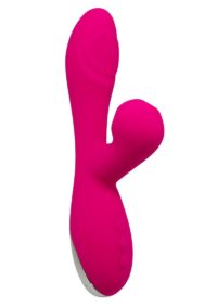 Alive Caribbean Shine Rechargeable Silicone Rabbit Vibrator - Pink