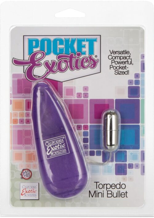 Pocket Exotics Mini Silver Torpedo - Silver