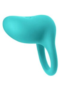Inya Regal Rechargeable Siicone Cock Ring - Teal