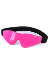 Electra Play Things PU Leather Blindfold - Pink