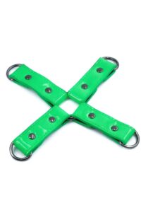 Electra Play Things PU Leather Hog Tie - Green