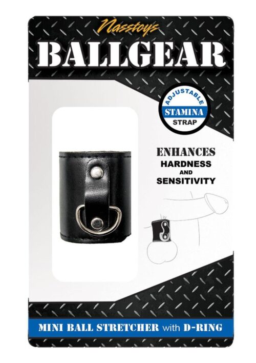 Ballgear Iron Mini Ball Stretcher with D-Ring - Black
