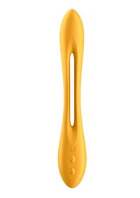 Satisfyer Elastic Joy Rechargeable Vibrator - Dark Yellow