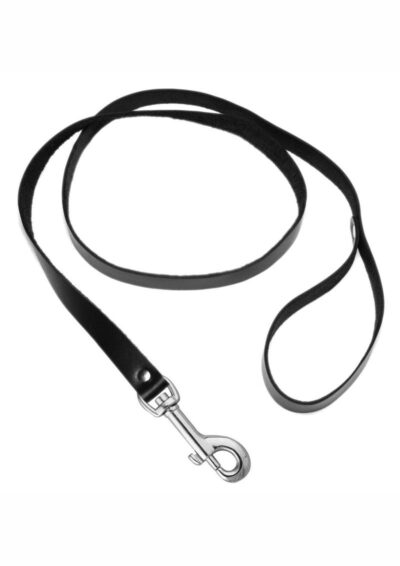 Strict Leather 4 Foot Leash - Black