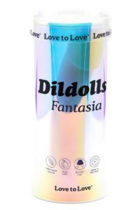 Dildolls Fantasia Silicone Dildo - Glow In The Dark