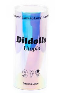 Dildolls Utopia Silicone Dildo - Multi Color