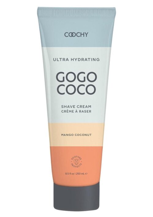 Coochy Ultra Hydrating Gogo Coco Shave Cream Mango Coconut 8.5oz.