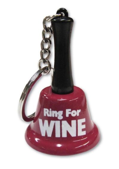 Ring for Wine Keychain Bell