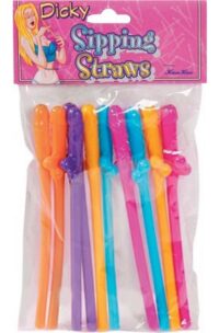 Pecker Straws - Assorted Colors