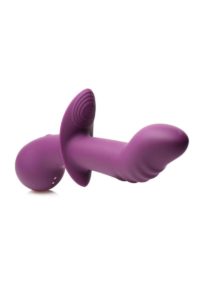 Rumblers 10X G-Spot Silicone Vibrator - Purple