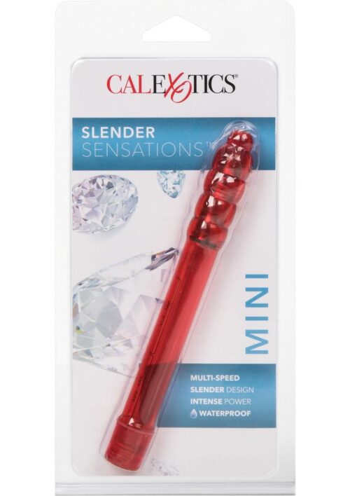 Slender Sensations Vibrator - Red