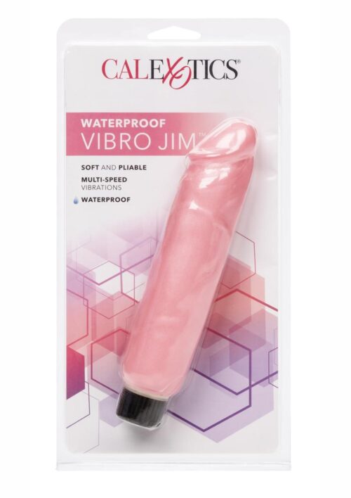 Waterproof Vibro Jim Vibrator - Pink
