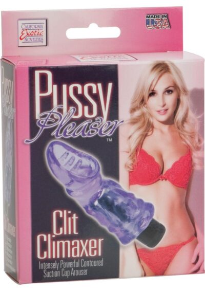 Classic Pussy Pleaser Clit Climaxer Clitoral Stimulator - Purple