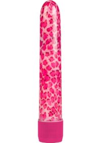 Leopard Massager Vibrator - Pink