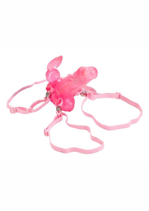 Waterproof Wireless Bunny with Removeable Straps - Pink