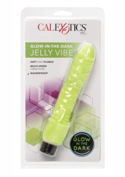 Glow-In-The-Dark Jelly Vibe Vibrator