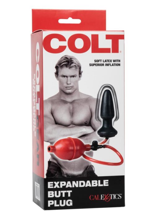 COLT Expandable Butt Plug - Black