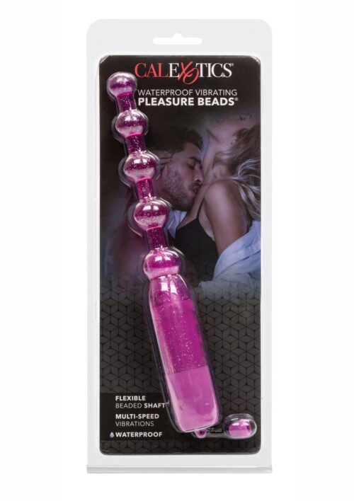 Vibrating Pleasure Beads Anal Beads - Purple