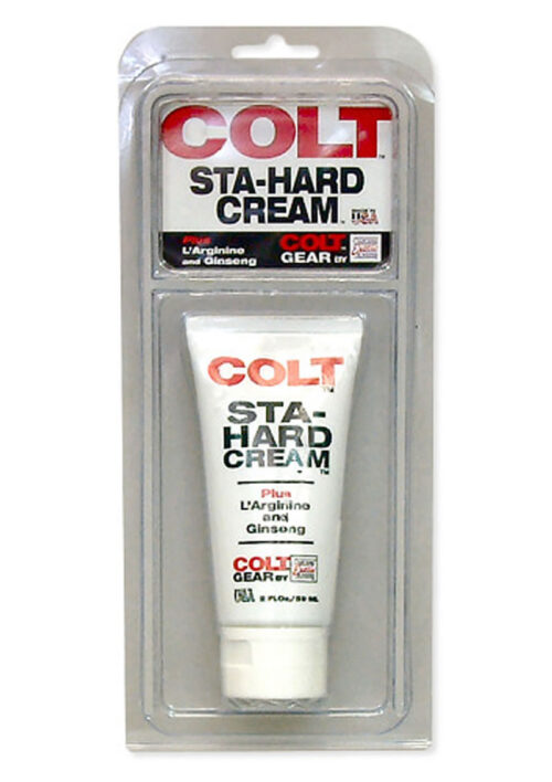 Colt Sta-Hard Cream Male Genital Desensitizer 2oz (Boxed)