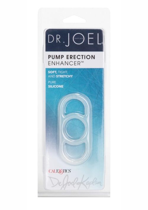 Dr. Joel Kaplan Pump Erection Enhancer Silicone Cock Ring - Clear