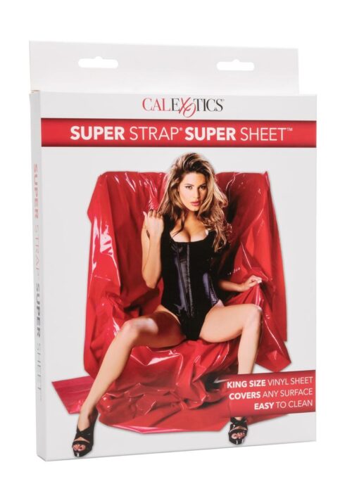 Super Strap Super Sheet - King - Red