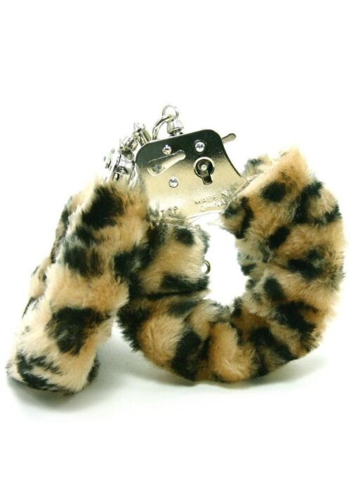 Furry Love Cuffs - Leopard