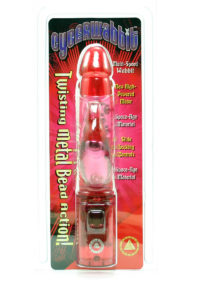CYBERWABBIT WITH TWISTING METAL BEAD ACTION RED