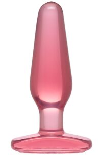 Crystal Jellies Butt Plug - Medium - Pink