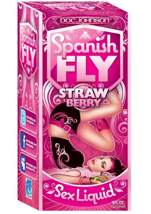 Spanish Fly Sex Drops Strawberry 1oz