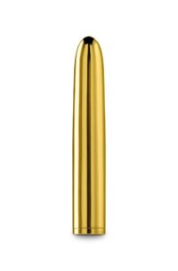 Chroma Classic Rechargeable Vibrator 7in - Gold