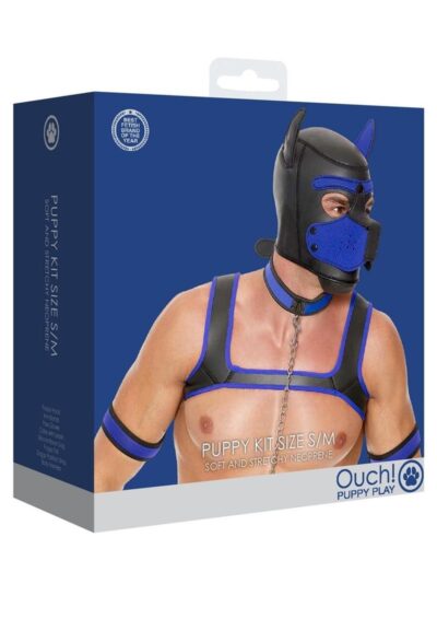 Ouch! Neoprene Puppy Kit S/M - Blue