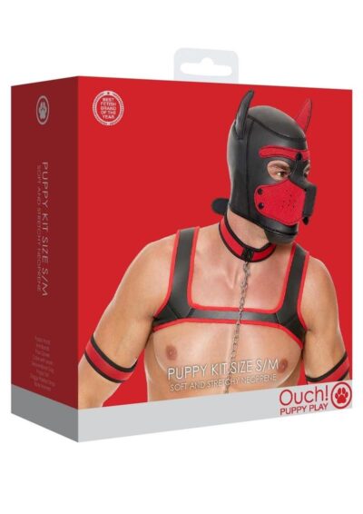 Ouch! Neoprene Puppy Kit S/M - Red