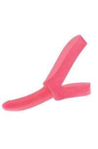 Lux Fetish The Original Facilitator Face Strap-On with Dildo - Pink