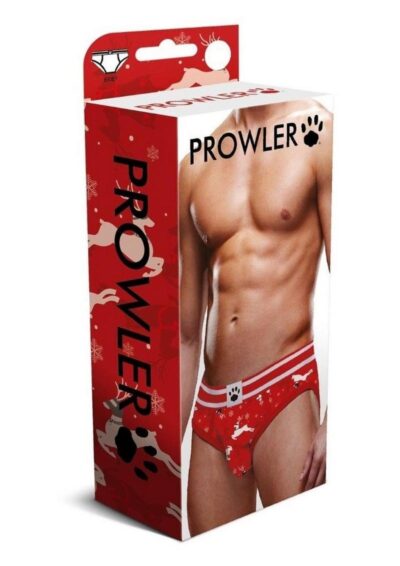 Prowler Fall/Winter 2022 Reindeer Brief - Small - Red/Black