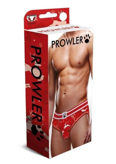 Prowler Fall/Winter 2022 Reindeer Open Brief - Small - Red/Black