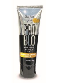 ProBlo Oral Pleasure Flavored Gel 1.5oz - Banana Cream