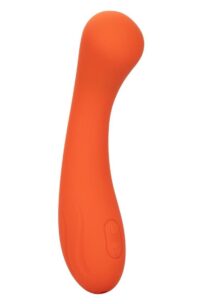 Stella Liquid Silicone G-Wand Rechargeable Vibrator - Orange