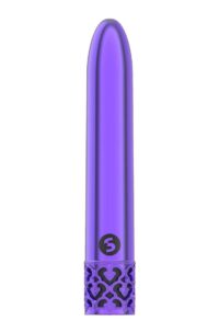 Royal Gems Shiny Rechargeable Bullet - Purple
