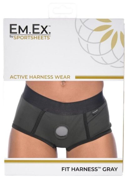 EM EX Fit Harness - Small - Gray