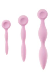 Femintimate Intimrelax Silicone Vaginal Dilators (3 Piece) - Pink