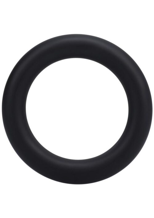 Rock Solid The Silicone Gasket Cock Ring - Large - Black