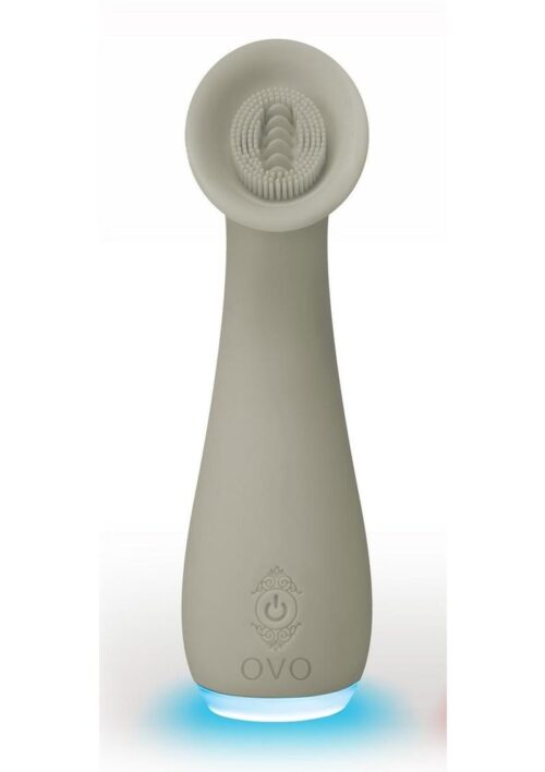 OVO Alina Rechargeable Silicone Clitoral Vibrator - Gray
