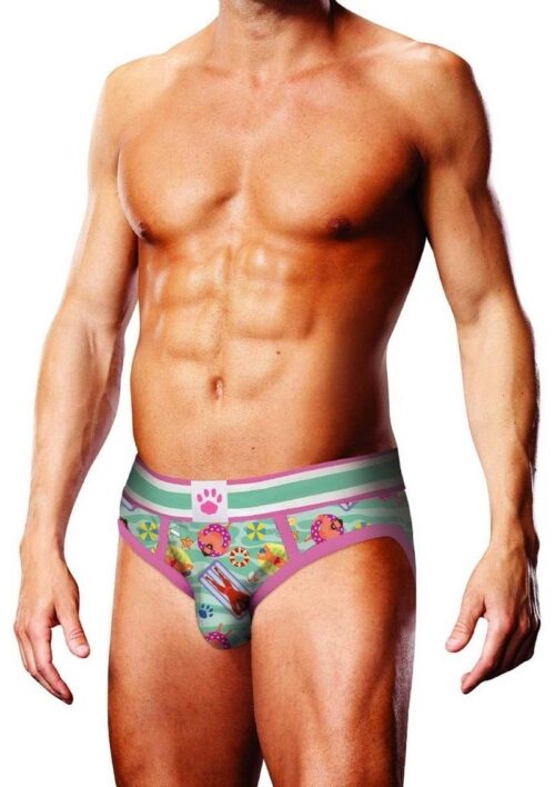 Prowler Spring/Summer 2023 Swimming Brief - Small - Blue/Multicolor