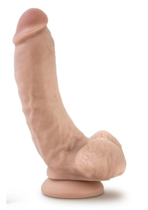 Dr. Skin Mr. Mayor Dildo with Balls and Suction Cup 9in - Vanilla