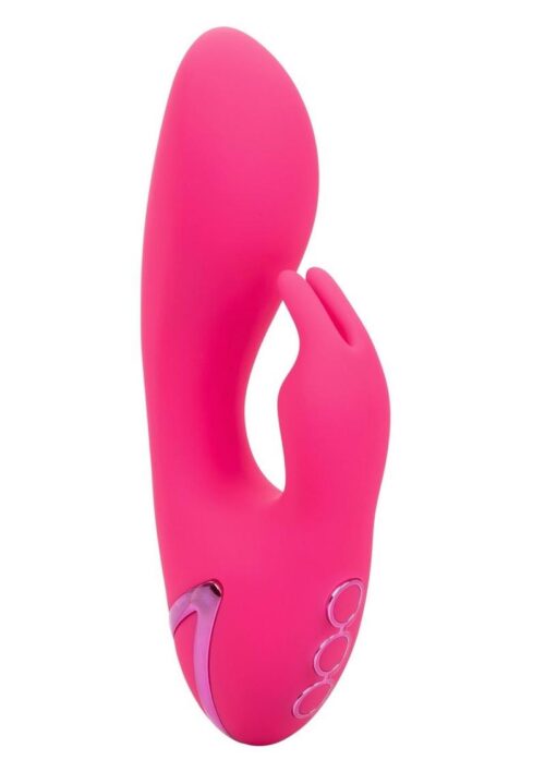 California Dreaming So. Cal Sunshine Rechargeable Silicone Rabbit Vibrator - Pink